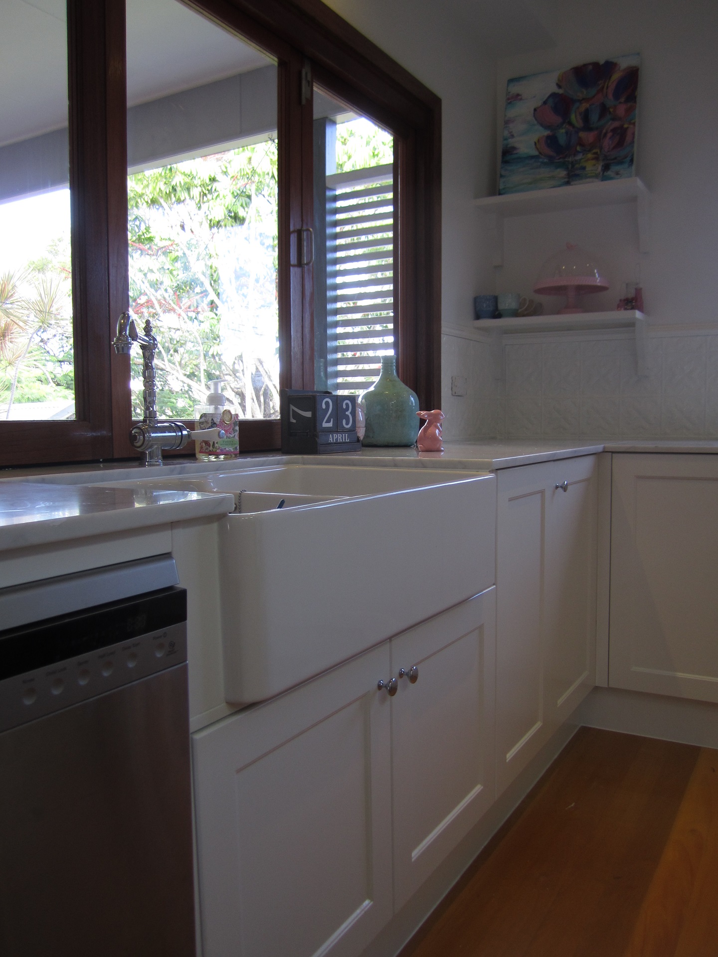 Brisbane Kitchen Design Garate Graceville Traditional KitchenRenovation Butlers Sink(6)