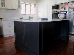 Shaker Island in Dulux Oolong