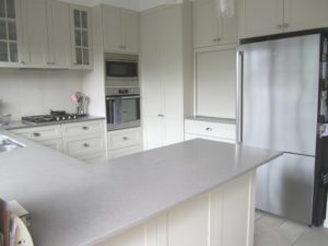 Appliance Cupboard with 2 Pac Roller Shutter