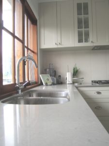 Traditional Kitchen with Undermount Sink