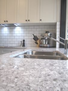 Chapel Hill Shaker Style Kitchen with Caesarstone Alantic Salt and Undermounted Sink