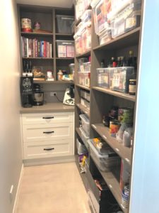 Butlers Pantry Cabinetry in Polytec's Antico Oak Woodmatt