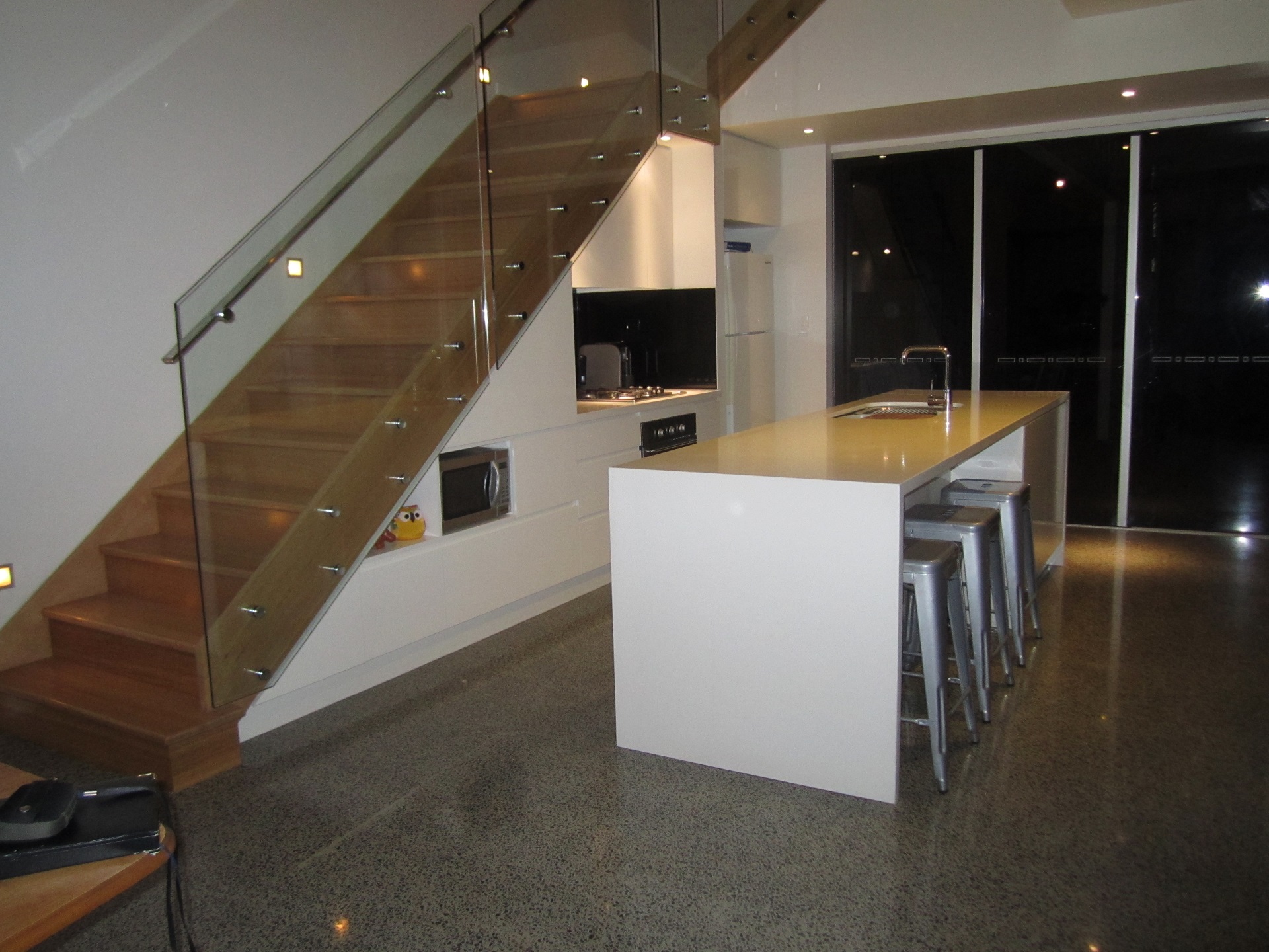 brisbane-kitchen-design-highgate-hill-contemporary- under staircase--kitchen1