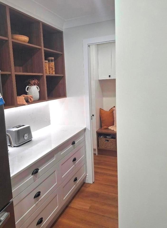 BrisbaneKitchenDesign ManlyWest 2 Tone Shaker Kitchen
